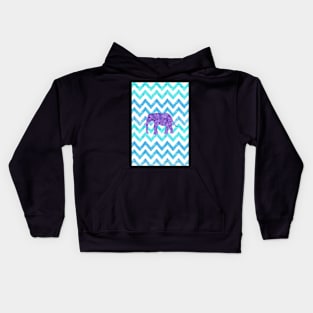 Elephant Chevron Kids Hoodie